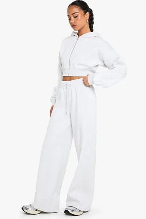 Boohoo Joggingbroek Met Naaddetail En Rechte Pijpen