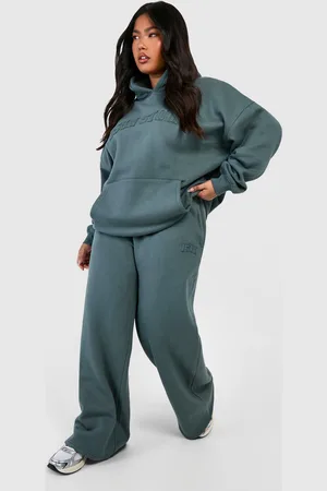 Boohoo Plus Dsgn Studio Joggingbroek Met Rechte Pijpen