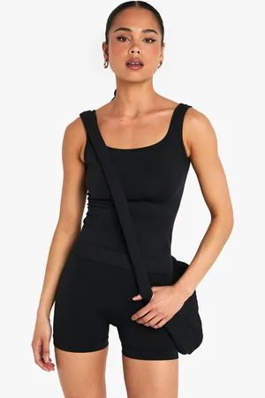 Boohoo Naadloze Vormende Top Met Vierkante Hals