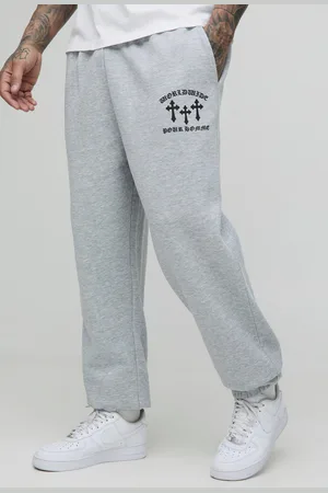 Boohoo Tall Oversized Joggingbroek Met Kruis