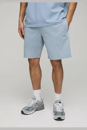 Boohoo Mens. Baggy Middellange Basic Shorts
