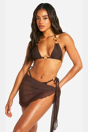 Boohoo Mini Strand Sarong Met Strik