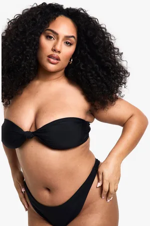 Boohoo Plus Strapless Badmode Essentials Bikini Top