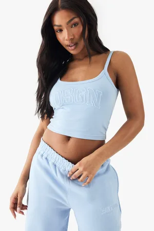 Boohoo Geborduurd Dsgn Studio Sports Club Hemdje
