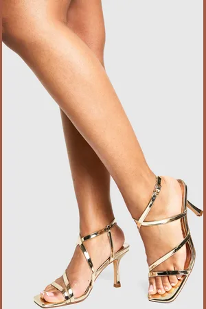 Boohoo Basic Metallic Hakken Met Bandjes