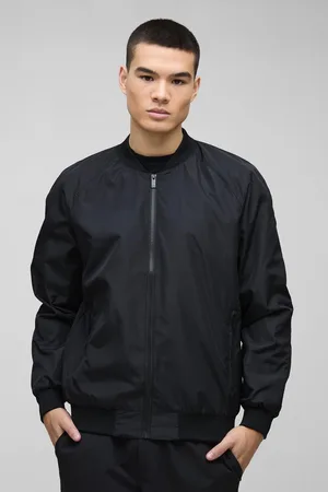 Boohoo Dun Regular Fit Nylon Raglan Bomberjack