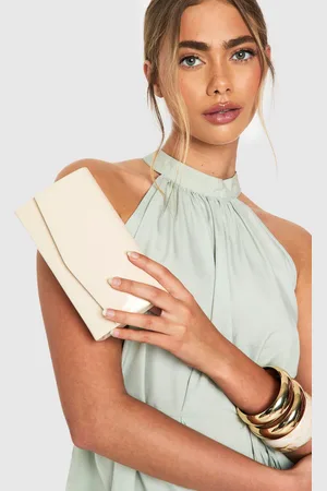 Boohoo Nepleren Envelope Handtas