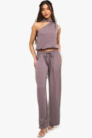 Boohoo Geweven Wide Leg Broek