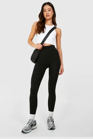 Boohoo Tall Basic Leggings Met Grote Tailleband