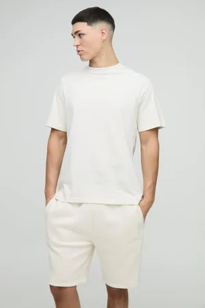 Boohoo Bm Signature T-Shirt En Shorts Set