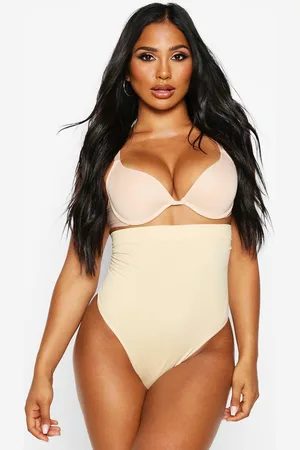 Boohoo Naadloze Corrigerende String Met Hoge Taille