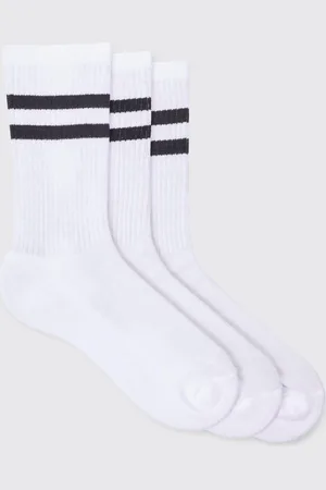 Boohoo Gestreepte Sportsokken (3 Paar)