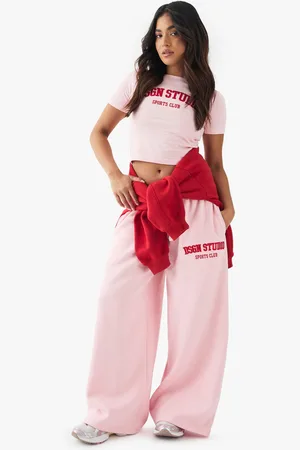 Boohoo Petite Dsgn Joggingbroek Met Rechte Pijpen