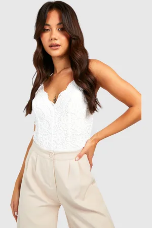 Boohoo Premium Kanten One Piece