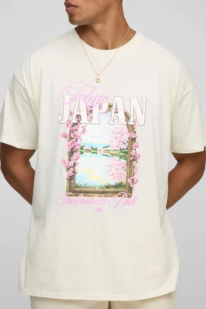 Boohoo Oversized Cherry Blossom T-Shirt