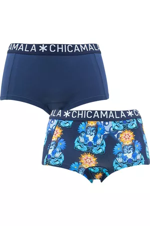 Chicamala Dames 2-pack boxershorts buddha