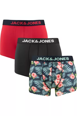 JACK & JONES Heren Boxershorts - Boxershorts 3-pack microfiber boxers frisco
