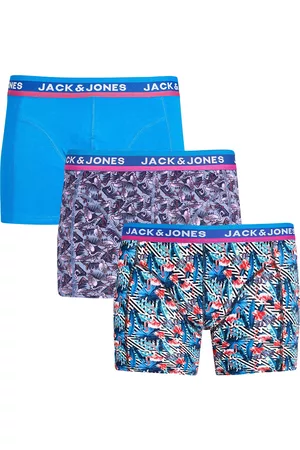 JACK & JONES Heren Boxershorts - Boxershorts 3-pack boxers plus size lakeland