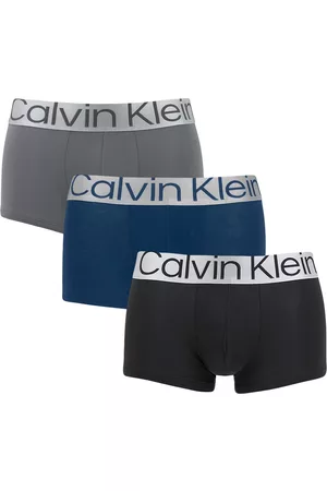 Calvin Klein Heren Boxershorts - Boxershorts reconsidered steel 3-pack microfiber boxer trunks 139