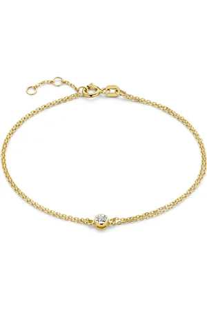 Isabel Bernard De La Paix Inaya 14 Karaat Gouden Armband | Diamant 0.02 ct | IBD320011