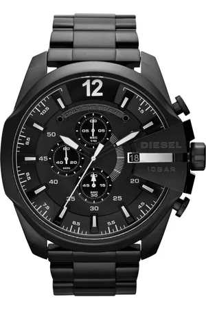 Diesel Mega Chief - heren horloge - met band