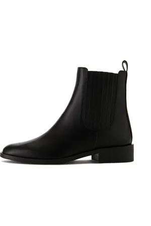 Isabel Bernard Vendôme | Leren Zwarte Chelsea Boots Dames | Met Laptopvak 37 | IB53000-01-37