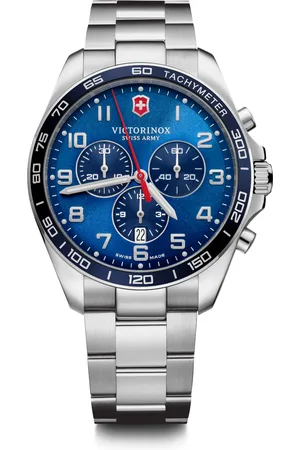 Victorinox Heren horloge - zilverkleurig met band