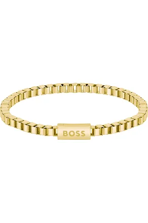 HUGO BOSS Heren Armband - goudkleurig