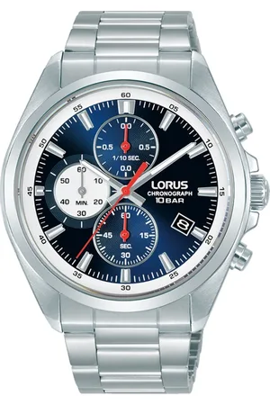 Lorus Heren horloge - zilverkleurig met band