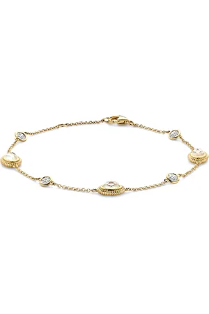 Blush Dames Armband - 14 karaat