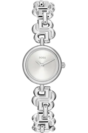 HUGO BOSS Dames horloge - zilverkleurig met band