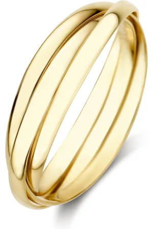 Isabel Bernard Rivoli Méline 14 Karaat Gouden Trinity Ring IB330078