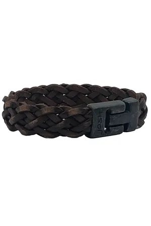 Josh Heren Armband - Bruin & Zwart