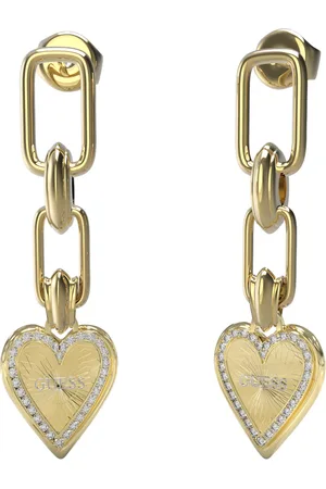 Guess Love Me Tender - Dames Oorhangers - goudkleurig