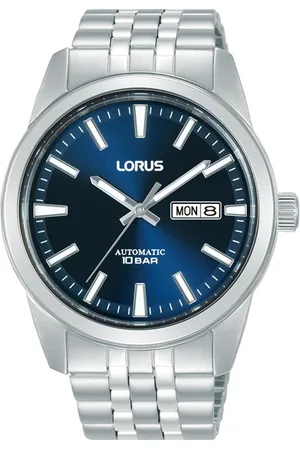 Lorus Heren horloge - zilverkleurig met band