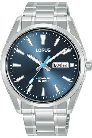 Lorus Classic Dress - heren horloge - zilverkleurig met band