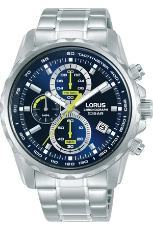 Lorus Heren horloge - zilverkleurig met band