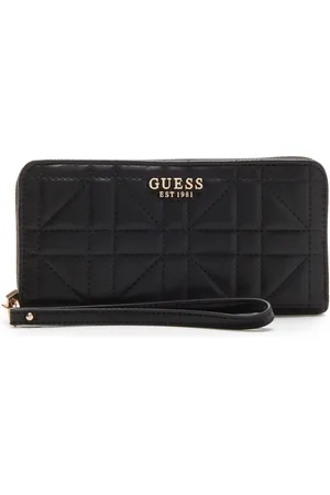 Guess Zwarte Ritsportemonnee SWQG84-99460-BLA