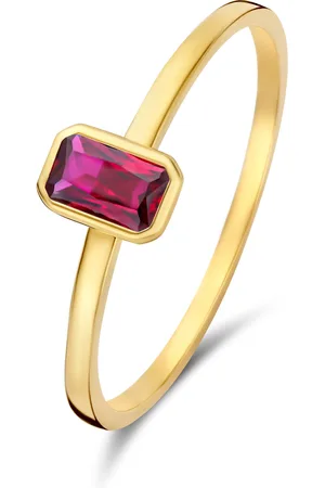 Isabel Bernard Baguette Roux 14 Karaat Gouden Ring IB330088