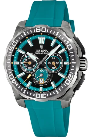 Festina Heren horloge - Zwart met band