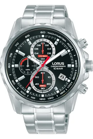 Lorus Heren horloge - zilverkleurig met band