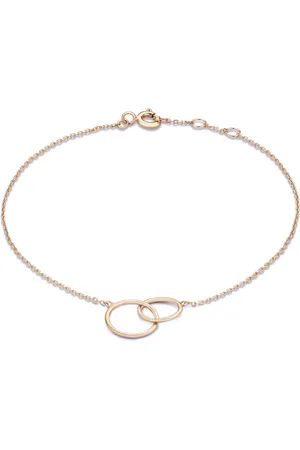Isabel Bernard La Concorde Loulou 14 Karaat Roségouden Armband IB320106 (Lengte: 16.50-18.50 cm)