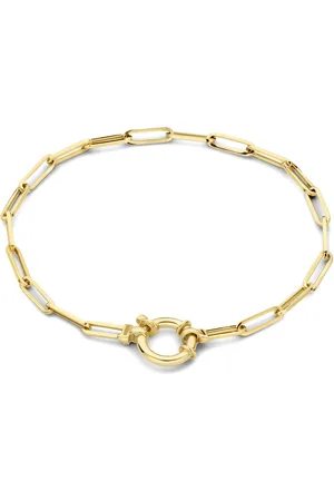 Isabel Bernard Aidee Odile 14 Karaat Gouden Schakelarmband IB320128