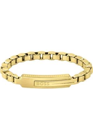 HUGO BOSS Heren Armband - goudkleurig