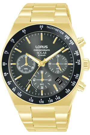 Lorus Heren horloge - goudkleurig met band