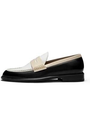 Isabel Bernard Vendôme | Leren Wit Loafers | Met Laptopvak 36 | IB51015-10170-36