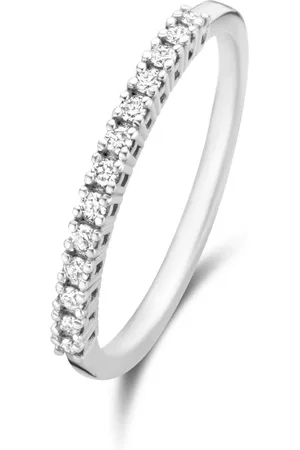 Isabel Bernard De la Paix Madeline 14 Karaat Witgouden Ring | Diamant 0.14 ct | IBD330021
