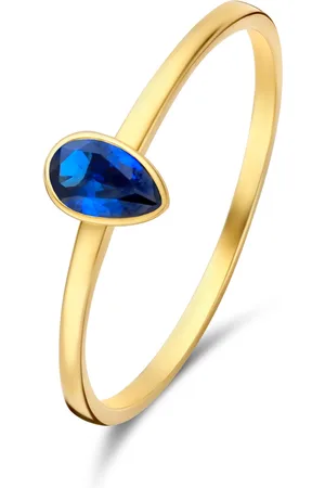 Isabel Bernard Baguette Nila 14 karaat gouden ring IB330085