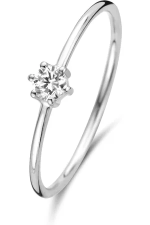 Isabel Bernard Saint Germain Abelle 14 Karaat Witgouden Ring IB330024