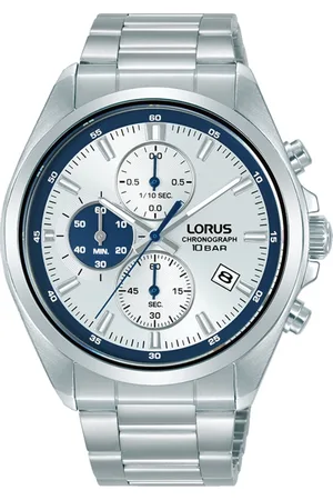 Lorus Heren horloge - zilverkleurig met band